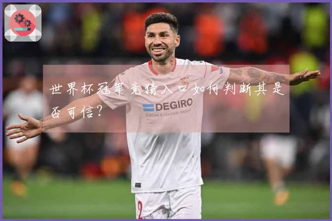 世界杯冠军竞猜入口如何判断其是否可信？