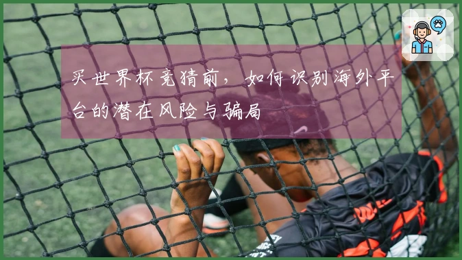 买世界杯竞猜前，如何识别海外平台的潜在风险与骗局